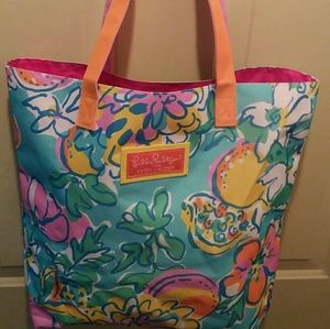 (SOLD) LILLY PULITZER LARGE SHOPPER TOTE! NEW!